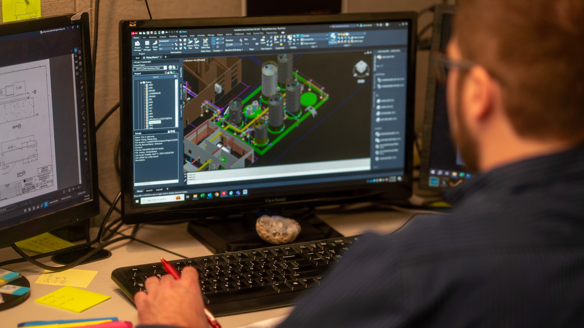 Redd Engineering - Reviewing a Schematic on Computer